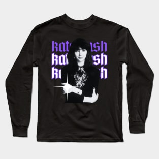 Kate bush x 80s retro Long Sleeve T-Shirt